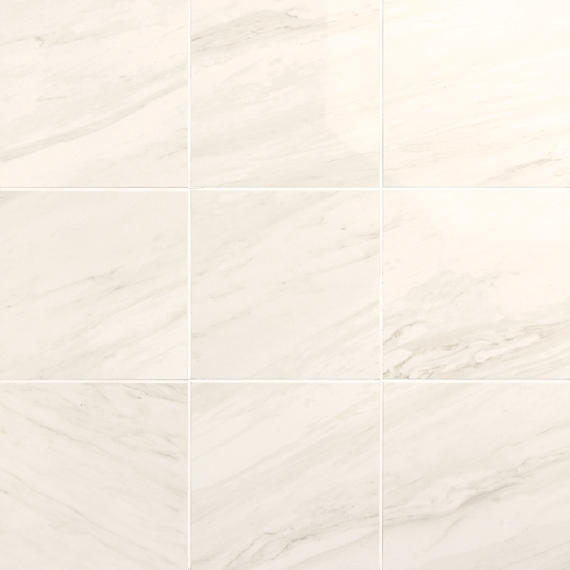 Perpetuo Timeless White Square 24X24 Polished