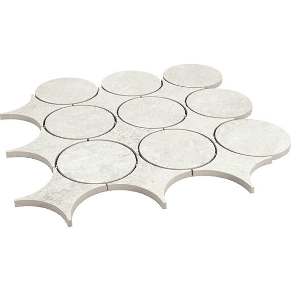 Rekindle White Herringbone 2X6 Matte