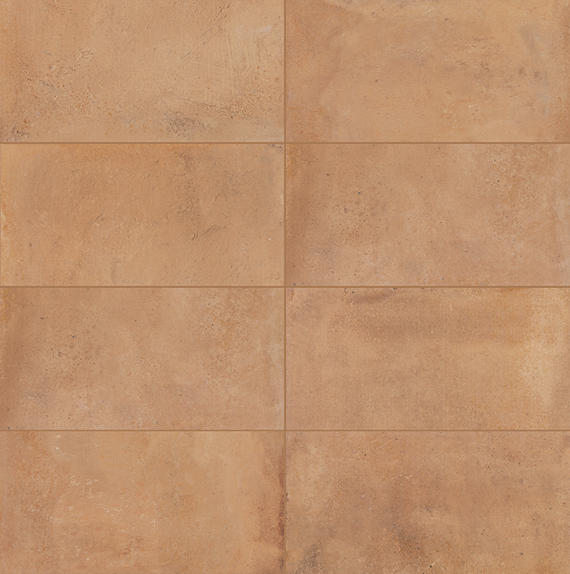 Rekindle Terracotta Herringbone 2X6 Matte