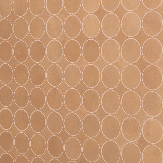 Rekindle Terracotta Herringbone 2X6 Matte