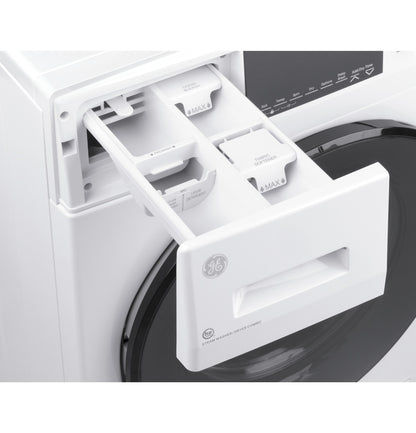 24" 2.4 cu. ft. Compact White 120-Volt Ventless Electric All-in-One Washer Dryer Combo