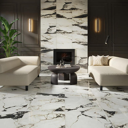 Savoir Noir Rectangle 12X24 Polished