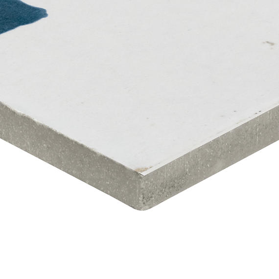 Rice Bianco Deco Blossom Square 6X6 Glossy
