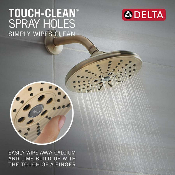 Trinsic Tempassure 17T Series Dual Function Thermostatic Tub and Shower with H2Okinetic Shower Head and Integrated Volume Control - Less Rough-In Valve