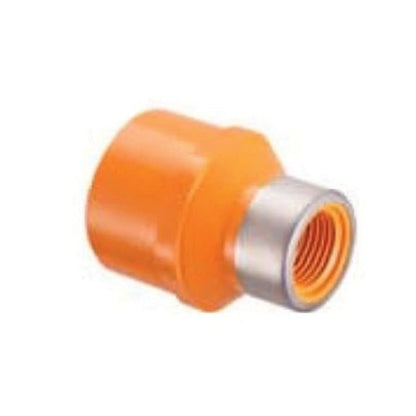 FlameGuard® Adapter, 3/4 x 1/2 in, Socket x Special Reinforced FNPT, CPVC
