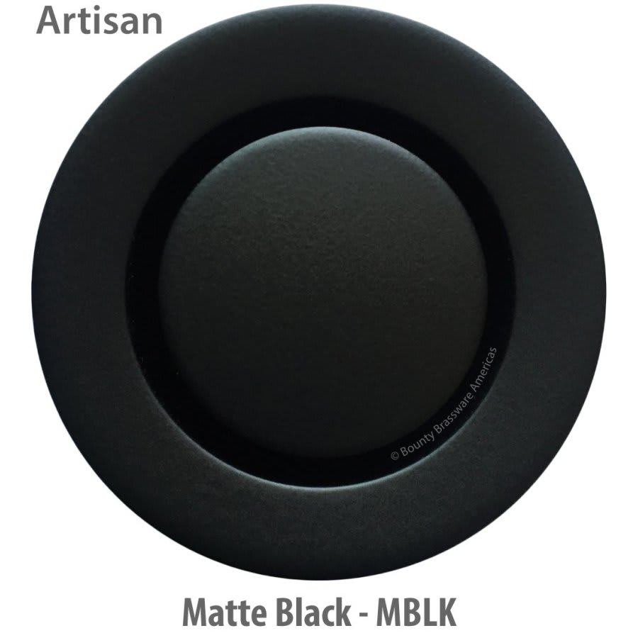 Lavatory Pop Down Drain, Matte Black