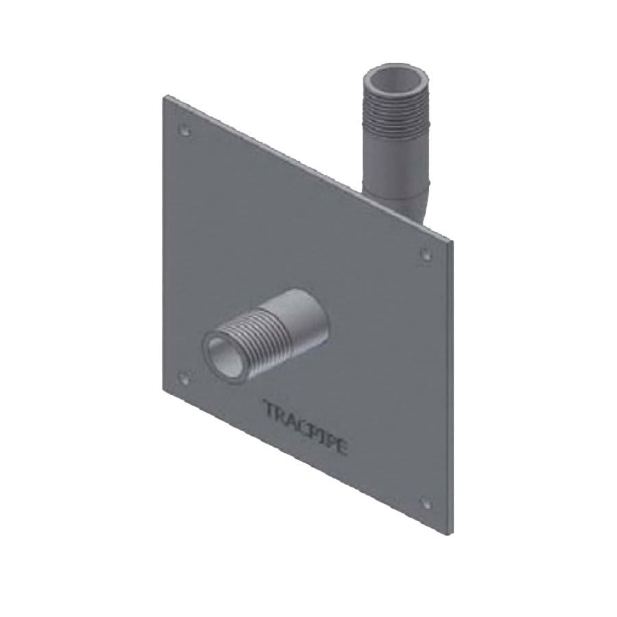 Gas 90 deg Stub Out, 3/4 in, MNPT, Iron