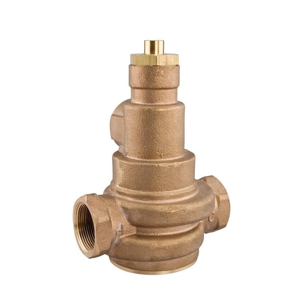 LFN170 Mixing Valve, 3/4 in, FNPT, Brass, Rough Brass