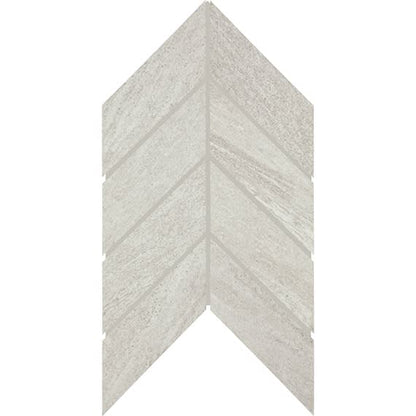 Montesano White Chevron 2X5 Matte