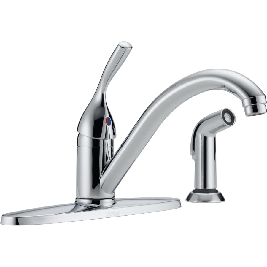 Classic Kitchen Faucet with Side Spray - Includes Lifetime Warranty