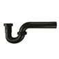 Tubular P-Trap, 1-1/2 in, Black
