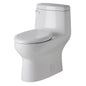 Avalanche® One Piece Toilet, Floor Mount, 12 in Rough, ADA, Elongated Bowl, Left Hand Lever, 1.28 gpf, White
