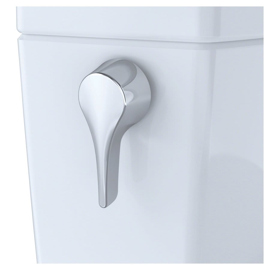 Drake® II Toilet Tank, Bowl Mount, 12 in Rough, ADA, Left Hand Lever, 1 gpf, White
