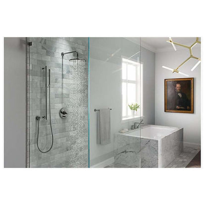 Composed Two Function Pressure Balanced Valve Trim Only with Single Lever Handle and Integrated Diverter - Less Rough In