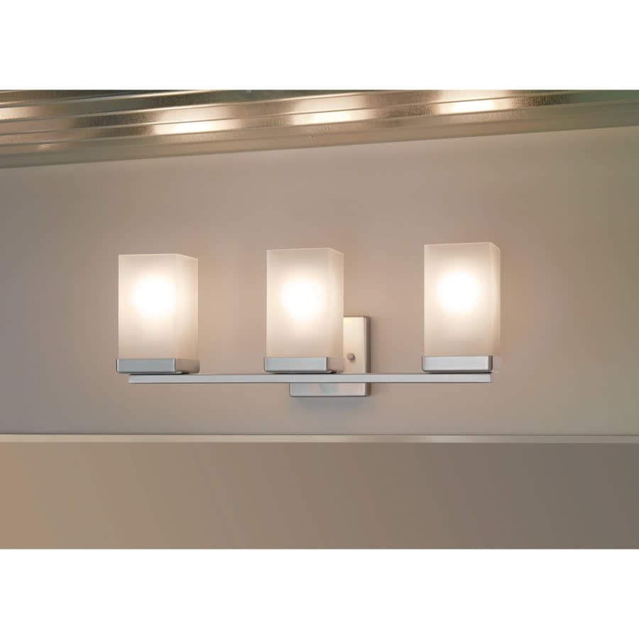 90 Degree 20" Wide 3 Light Reversible Bathroom Vanity Light Fixture