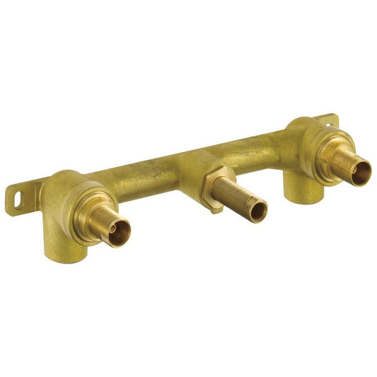 Tub Filler Rough, 1/2 in, NPT Inlet, Brass Body