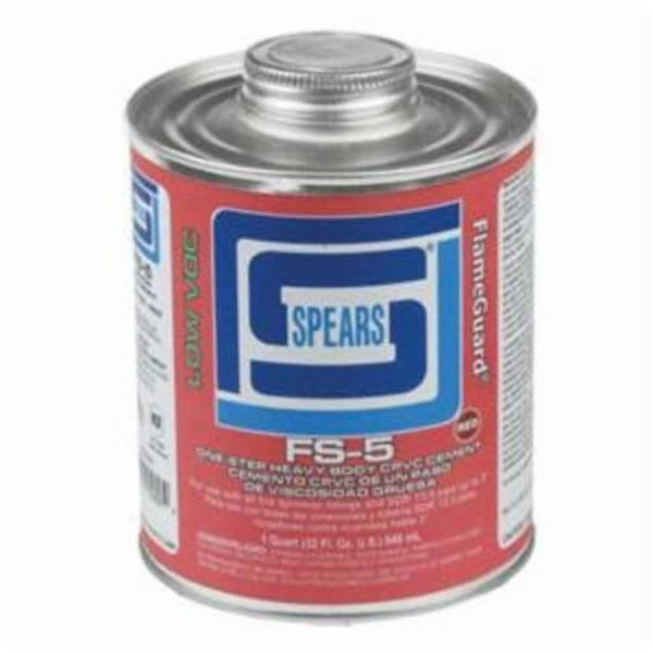 FS-5 Heavy Body Cement, 1 pt, Red, For CPVC