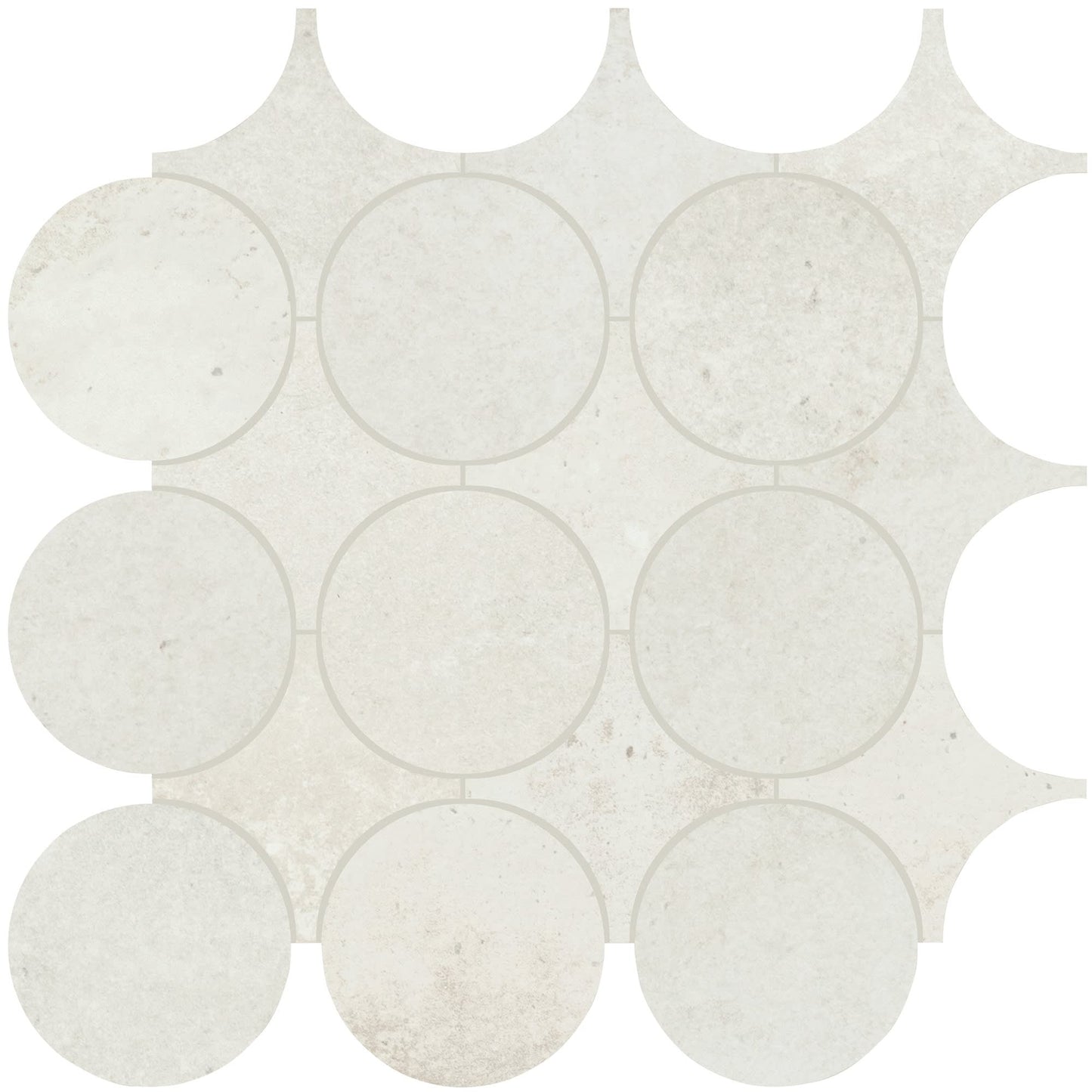 Rekindle White Xterior Paver 24X24 Textured