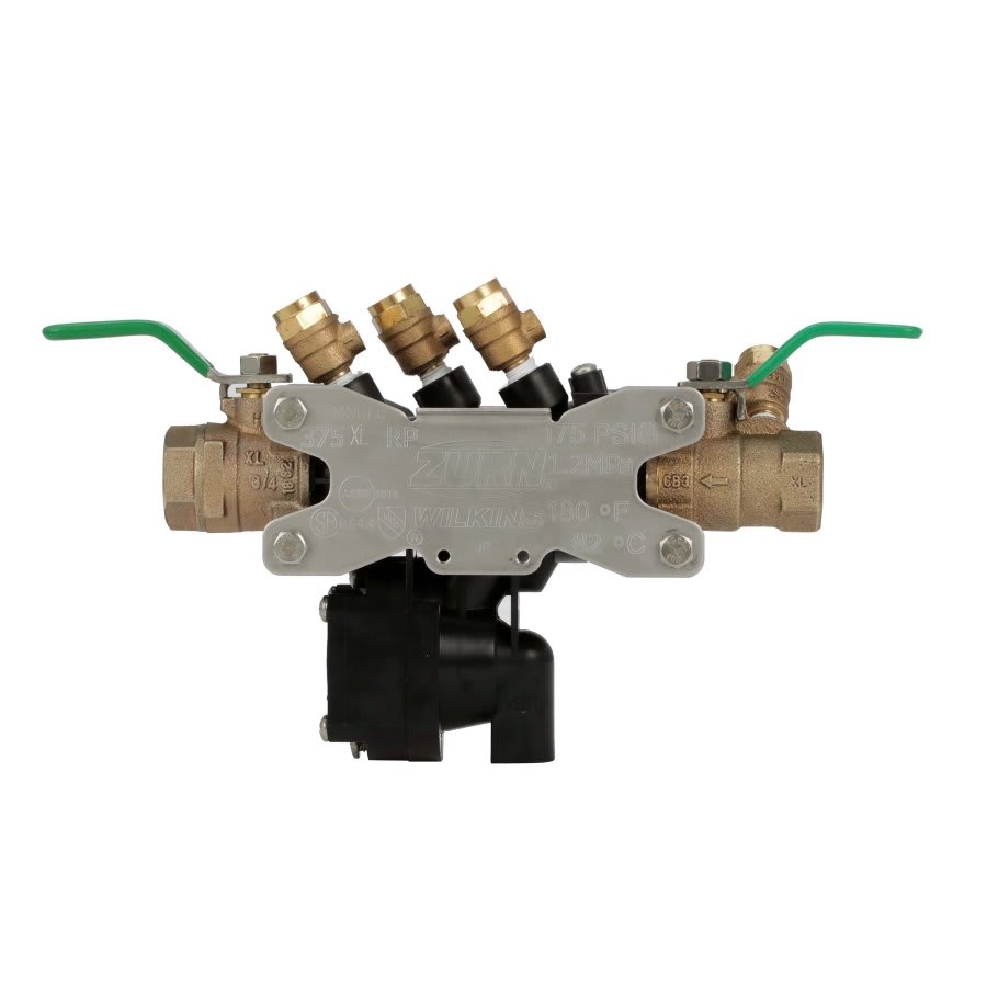 375XL Reduced Pressure Backflow Preventer, 3/4 in, FNPT, Bronze