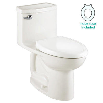 Cadet 3 Elongated Compact One-Piece Toilet with EverClean Surface and Right Height Bowl - Includes Slow-Close Seat