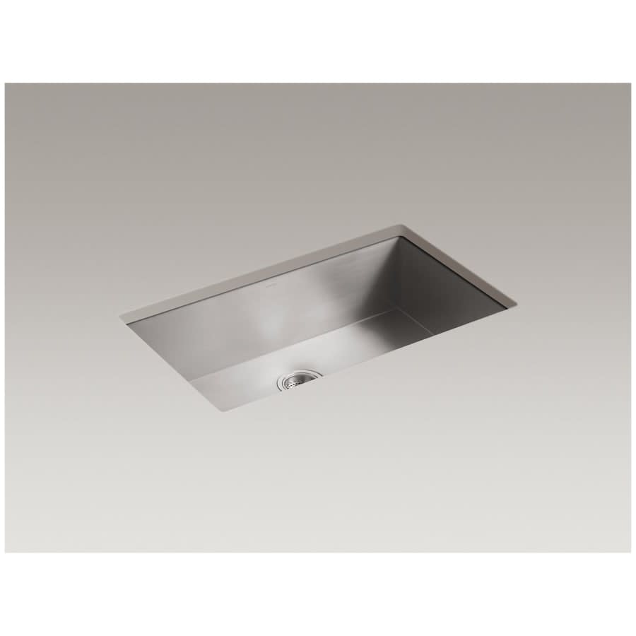 Vault 32" Undermount Single Basin Stainless Steel Kitchen Sink with SilentShield Technology