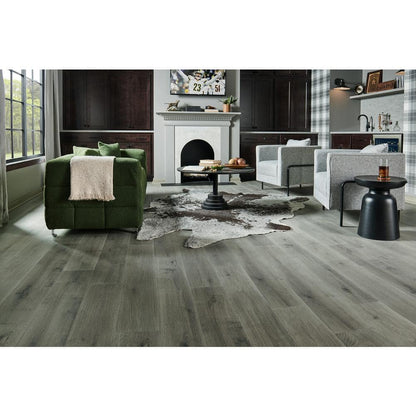 Outlast+ Montage Grey Oak 12 mm T x 7.4 in. W Waterproof Laminate Wood Flooring (19.6 sqft/case)