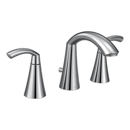 Glyde 1.2 GPM Widespread Bathroom Faucet with Pop-Up Drain Assembly