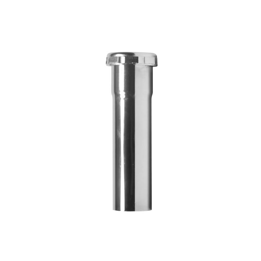 Tubular Extension, 1-1/2 in, Tube x Slip Joint, 20 ga, Chrome