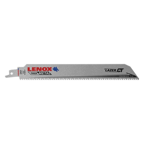 METALWOLF™ Carbide Tip Reciprocating Saw Blade, 9 in L, 8 tpi, 0.052 in THK