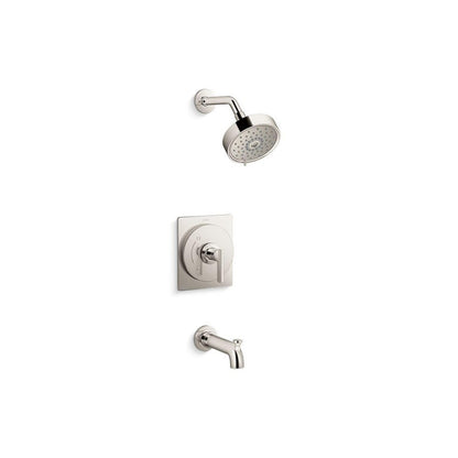 Castia™ by Studio McGee Pressure Balanced Tub & Shower Trim, Vibrant Polished Nickel