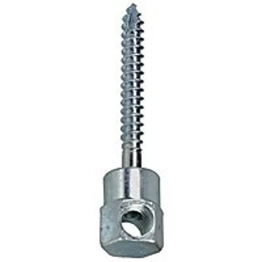 Threaded Rod Anchor, 3/8 in, 2-1/2 in L, Electrogalvanized