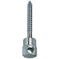 Threaded Rod Anchor, 3/8 in, 2-1/2 in L, Electrogalvanized