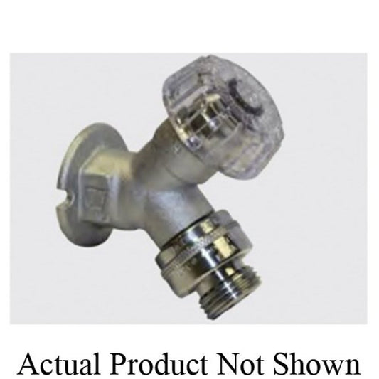 Hose Bibb, 3/4 in Inlet, FNPT, Rough Brass