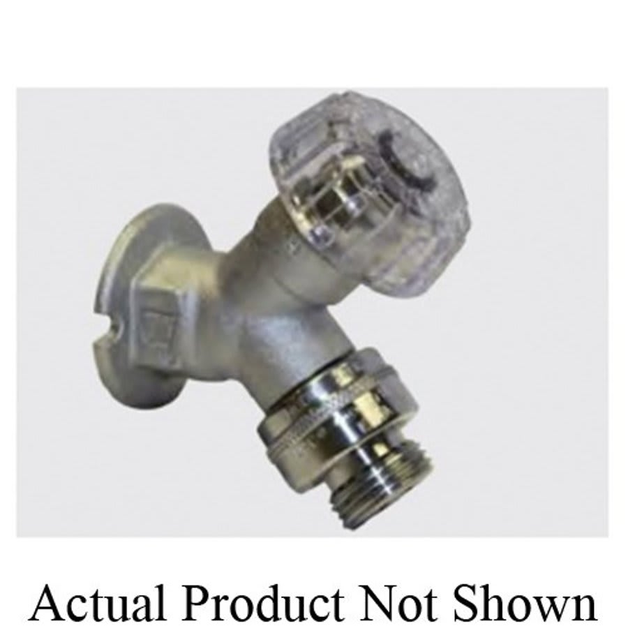 Hose Bibb, 1/2 in Inlet, FNPT, Rough Brass