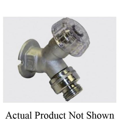 Hose Bibb, 1/2 in Inlet, FNPT, Rough Brass