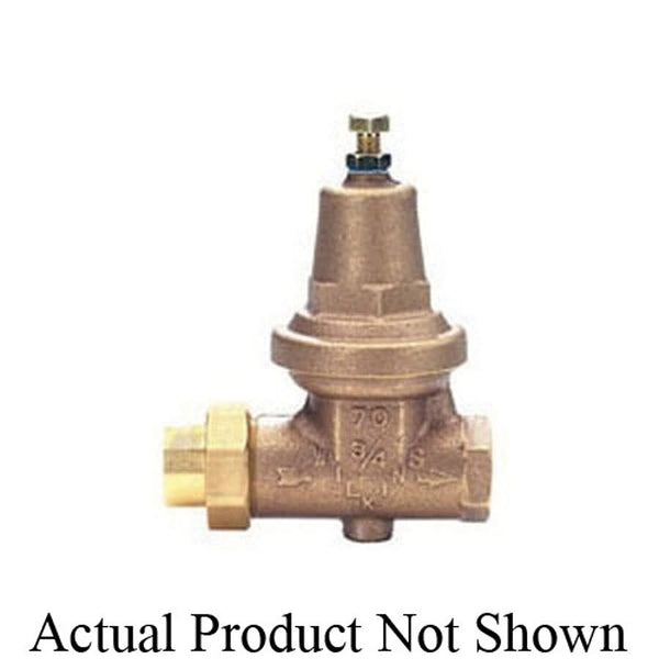 Pressure Reducing Valve, 3/4 in, Union C, Bronze