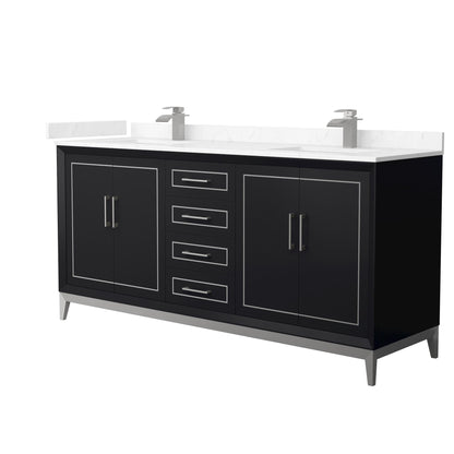 Marlena Double Bathroom Vanity - 72W x 35.25H x 22D