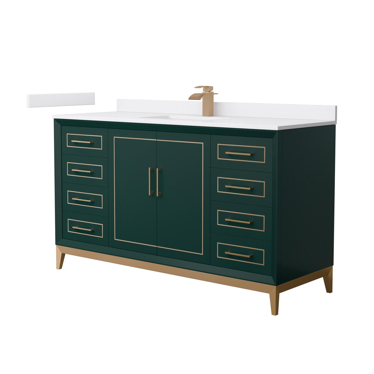 Marlena Single Bathroom Vanity - 60W x 35.25H x 22D