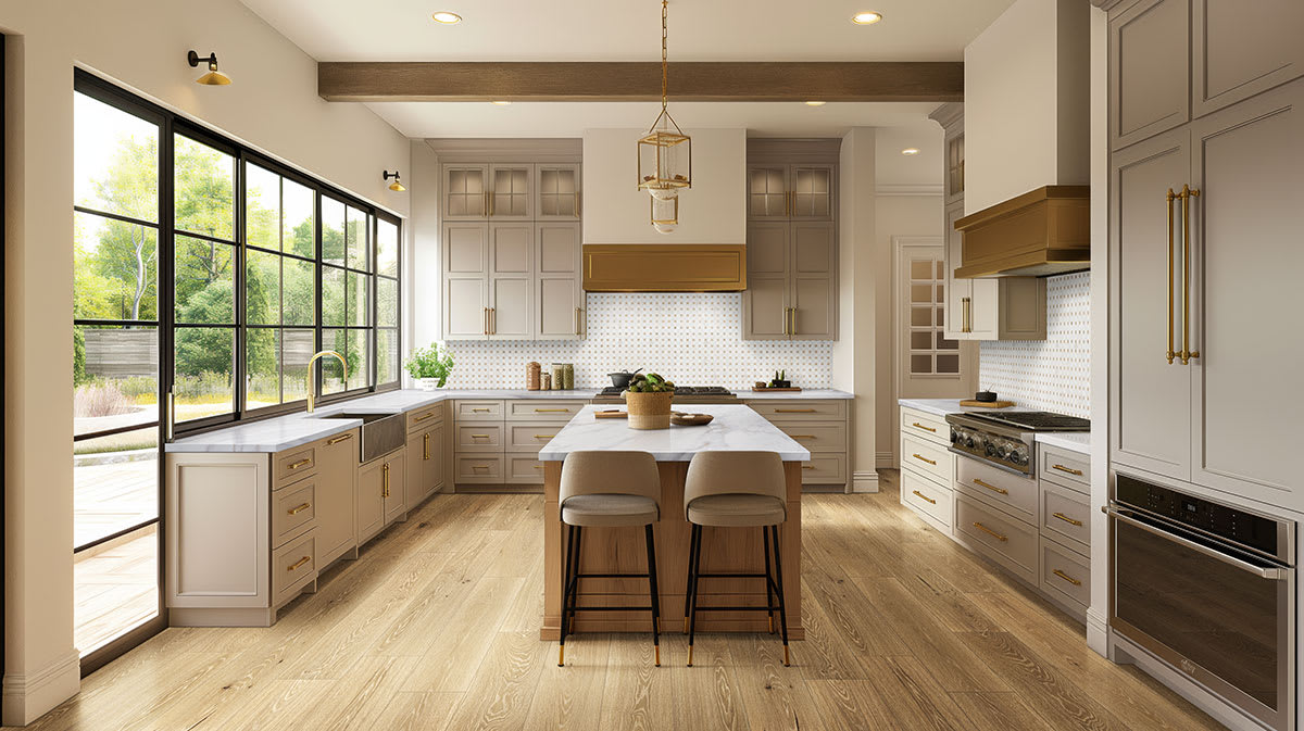 BIANCO DOLOMITE CREMA DOTTY MOSAIC