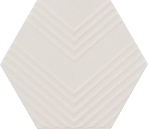 Rhyme and Reason Bone Square, Ripple Mix 6X6 Matte