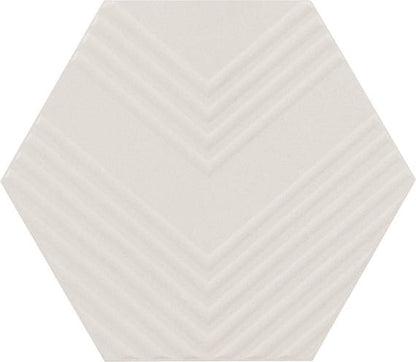 Rhyme and Reason Bone Square, Ripple Mix 6X6 Matte