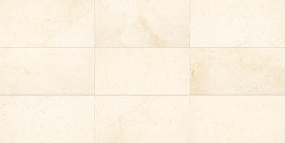 Marble Latte Rectangle, Raked, Scraped 4X20