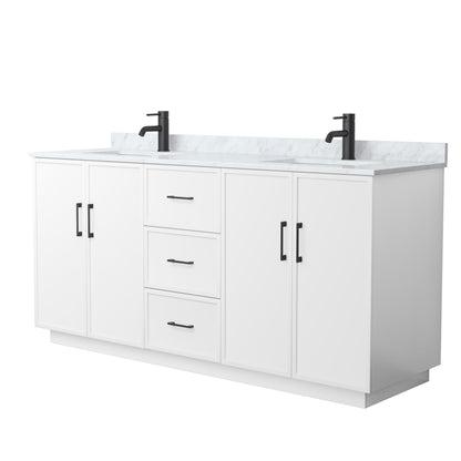 Elan Double Bathroom Vanity with Toe Kick - 72W x 35H x 22D