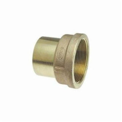 Female Adapter, 1 x 3/4 in, Fitting x FNPT, Cast Copper