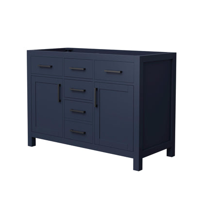 Beckett Double Bathroom Vanity - 47.25W x 34.25H x 21.5D