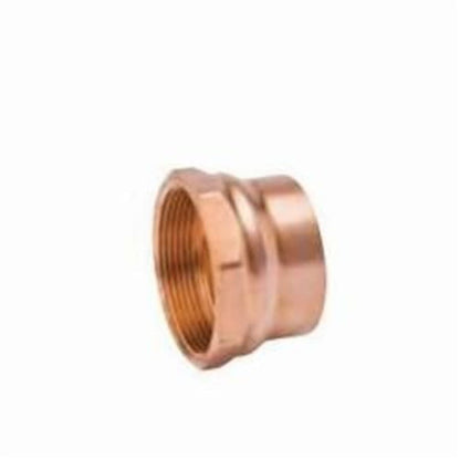 DWV Female Adapter, 1-1/2 in, C x FNPT, Copper