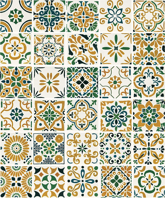 Cotto Revival Marbella Square, Handcrafted 4X4 Glossy