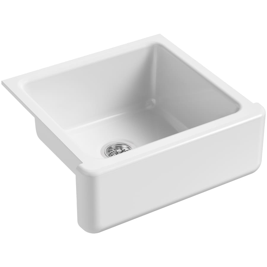 Whitehaven 23-1/2" Undermount Single Basin Cast Iron Kitchen Sink