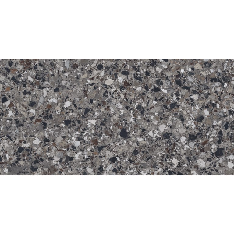 MILZETTI PEBBLE DARK BR 24X47