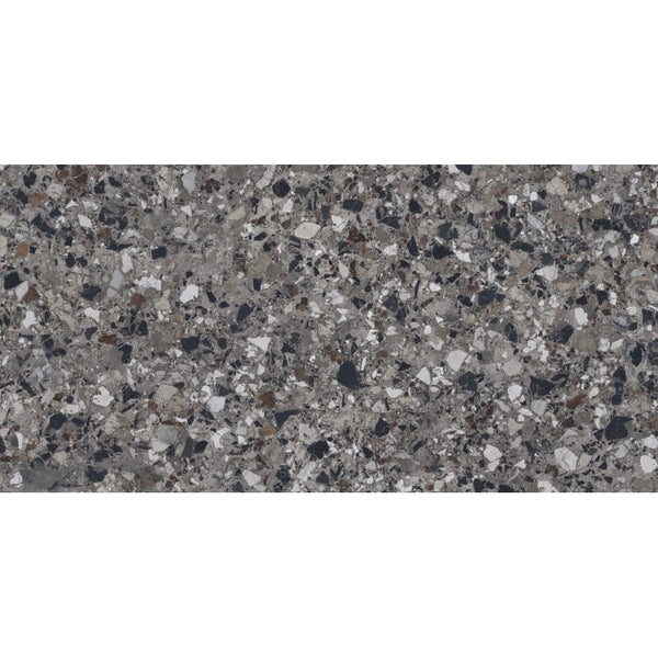MILZETTI PEBBLE DARK BR 24X47